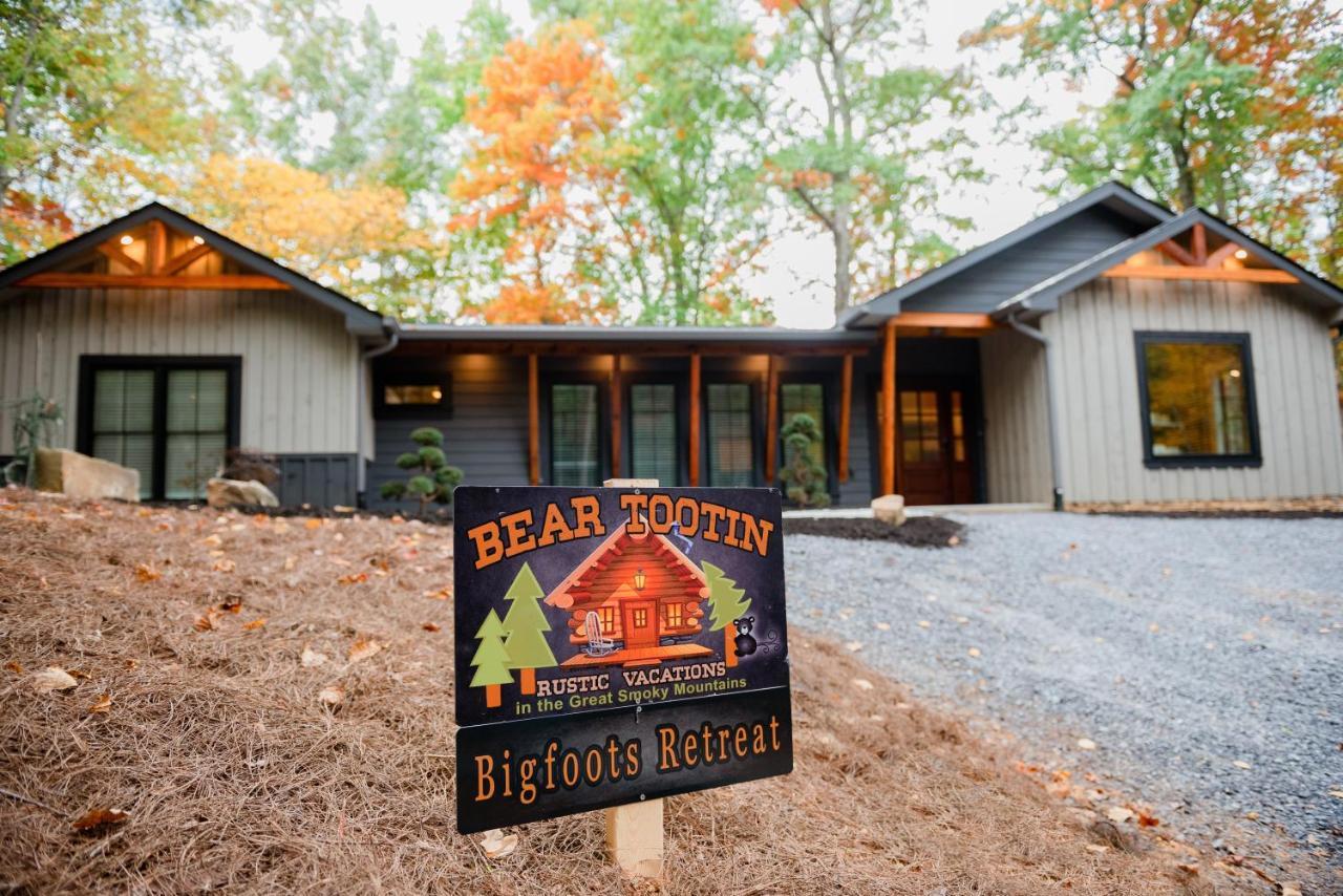 Bigfoots Retreat Chalet Villa Gatlinburg Exterior photo